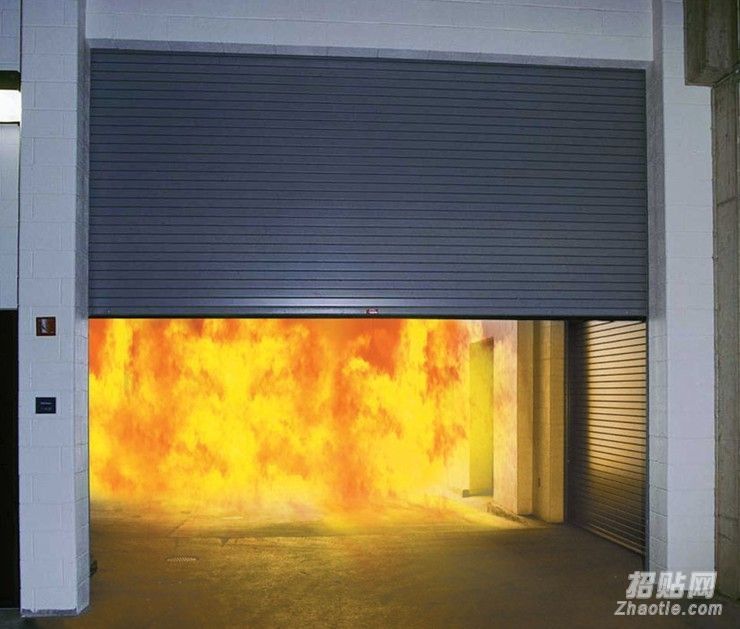 Shaoxing Keqiao steel fireproof rolling shutter door factory